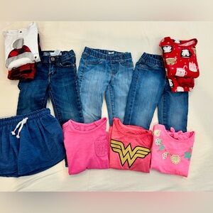Girl’s 3T Bundle - Jeans/Tops/PJs